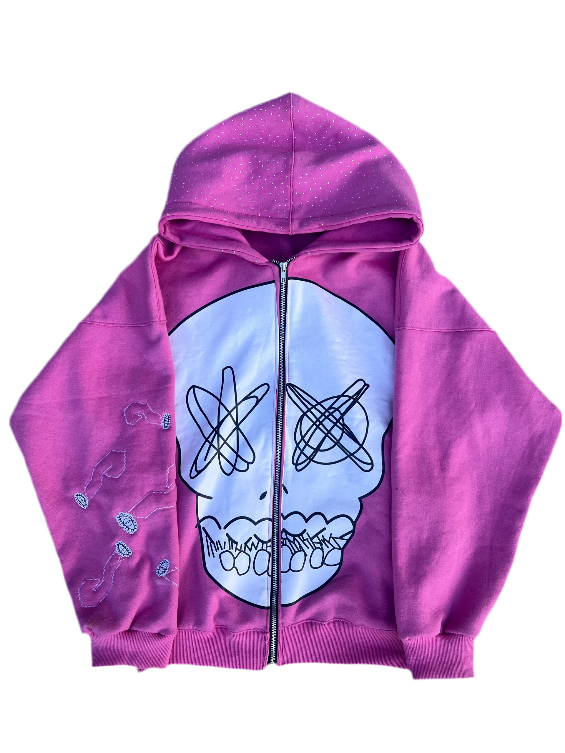 Pink skully